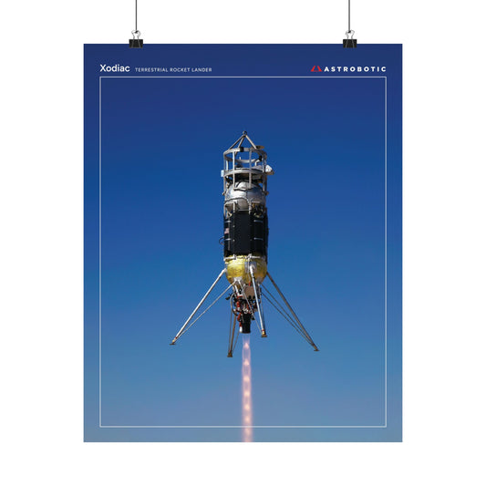 Xodiac in Flight Poster