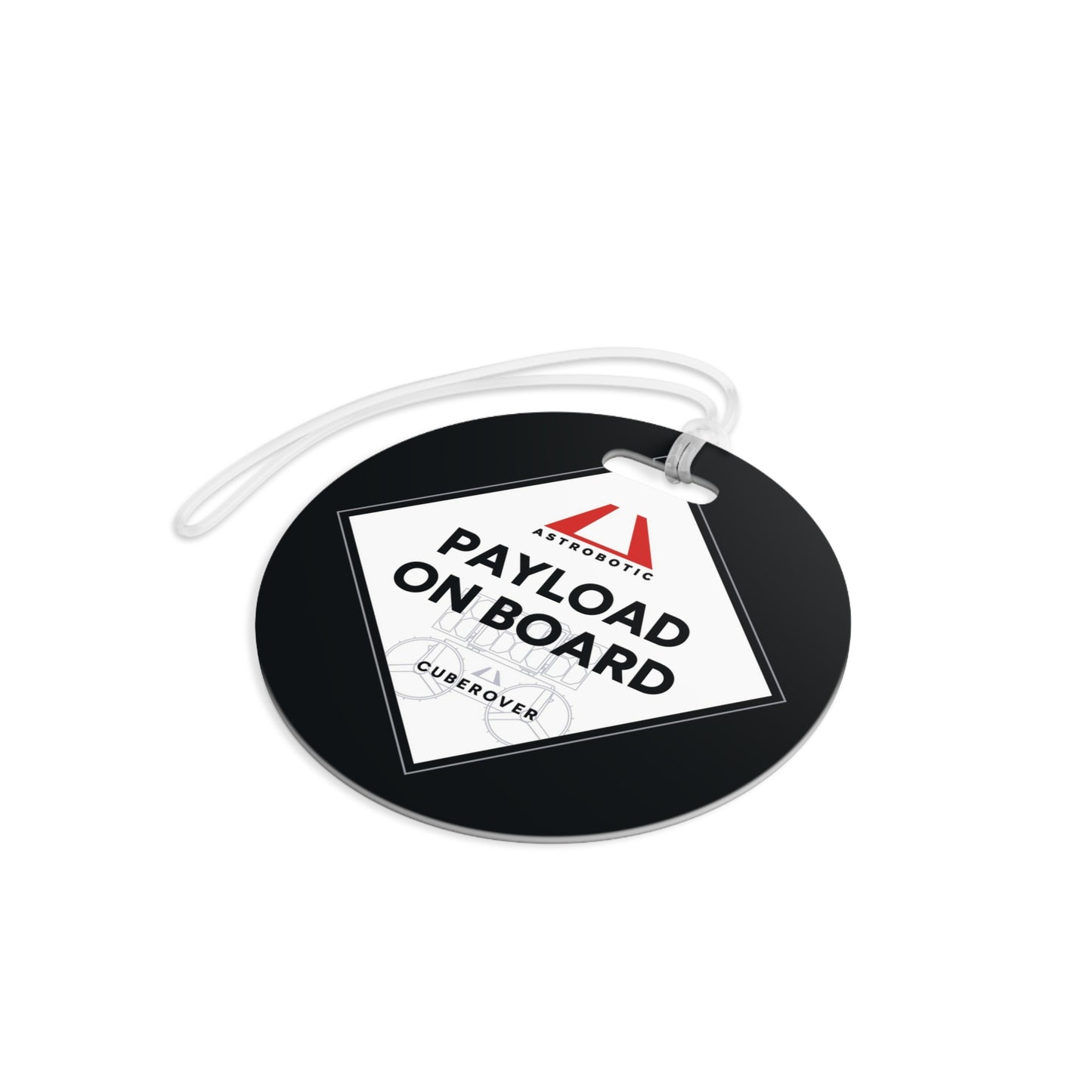 CubeRover "Payload on Board" Luggage Tag