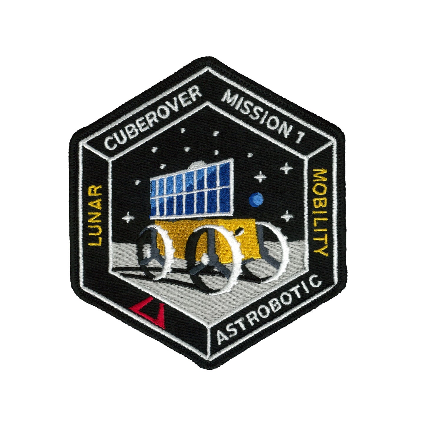 Official CubeRover-1 Mission Patch