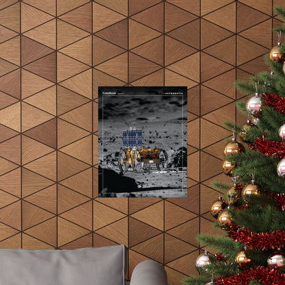 CubeRover on the Moon (Rendering) Poster
