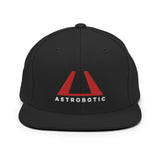 Astrobotic Embroidered Flat-bill Hat