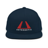 Astrobotic Embroidered Flat-bill Hat