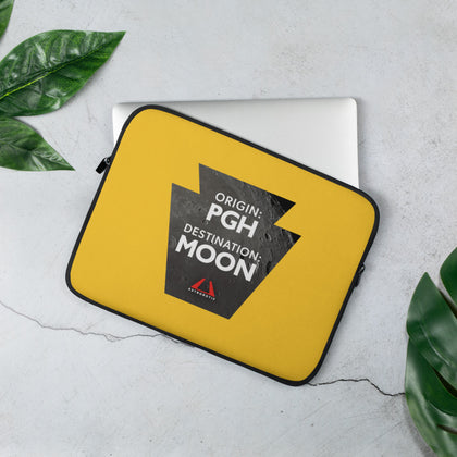 Pittsburgh to the Moon Laptop Case