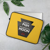 Pittsburgh to the Moon Laptop Case